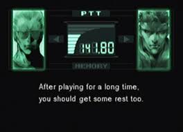 After playing for a long time, you shoud get some rest too.